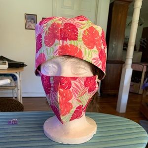 Scrub cap & mask combo